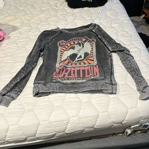 Thin Led Zeppelin oversized sweatshirt